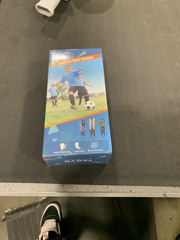 Photo 1 of TAGVO Soccer Shin Guards for Kids Youth - Protective Soccer Equipment for Boys Girls - Adults Men Women Soccer Shin Guards - Soccer Shin Pads for Kids 3-16 Years Old Girls Boys, High Impact Resistant