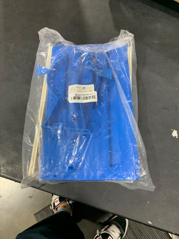 Photo 1 of TonGass Universal Fit Pool Pump Motor Cover 13.5" x 9" x 8" Adjustable Motor Cover for 1/3 Hp to 2 Hp Motors Hard Plastic Covers for Pump Motors Top and Sides - Blue
