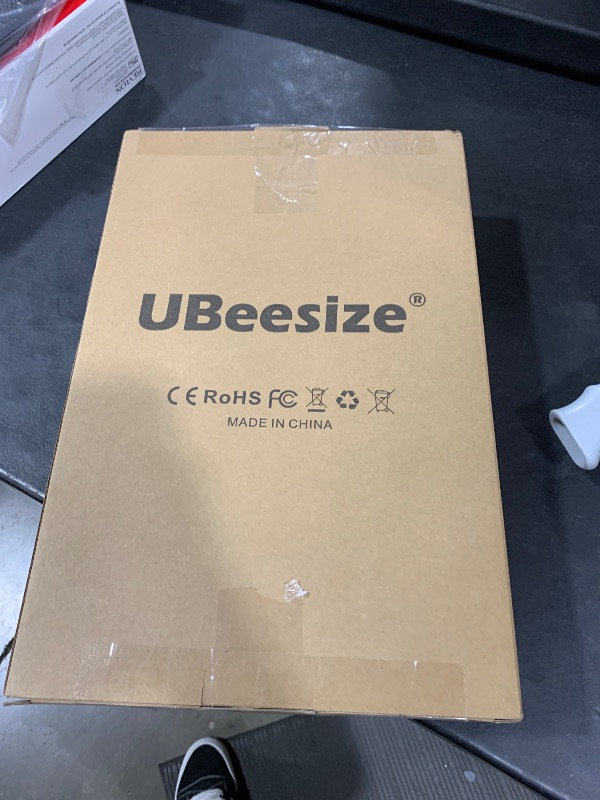 Photo 1 of UBeesize 10" Ring Light with Overhead Phone Mount, LED Selfie Light with Stand and Phone Holder, Desk Light for iPhone, Desk Tripod for Video Recording, YouTube, TikTok, Live Stream, Cooking, Vlog