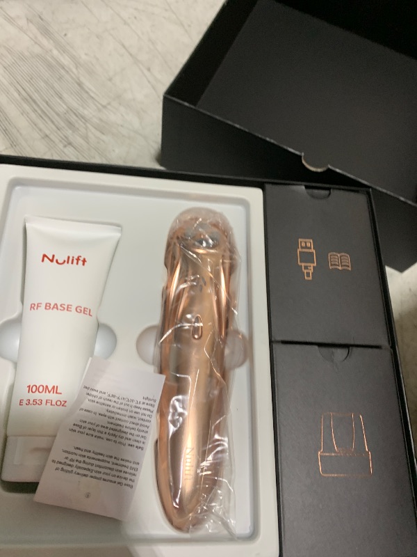 Photo 1 of Radio Frequency Skin Tightening Device, Anti-Aging Face Machine for Wrinkle Removal, Lifting & Firming, Wireless Home Beauty Device with 3 Levels, at-Home Skin Renewal