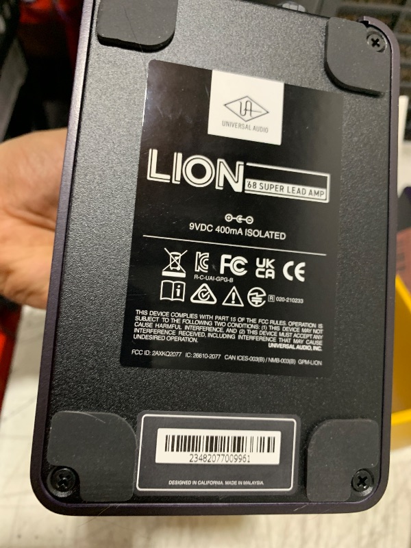 Photo 1 of Universal Audio Lion 68 Super Lead Amp Pedal