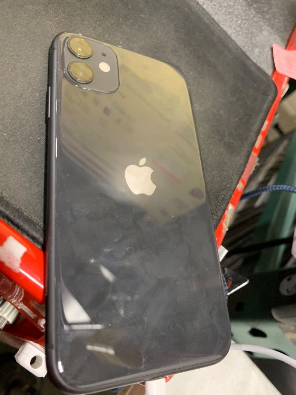 Photo 1 of Apple iPhone 11, 64GB, Black - Unlocked (Renewed)
