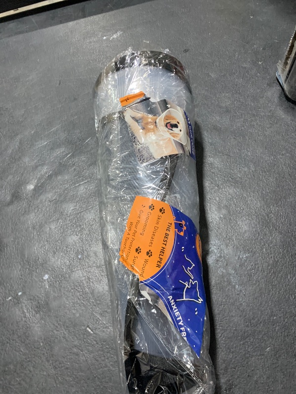 Photo 1 of Supet Dog Cone Collar Adjustable After Surgery, Comfortable Pet Recovery Collar & Cone for Large Medium Small Dogs, Elizabethan Dog Neck Collar Plastic Practical