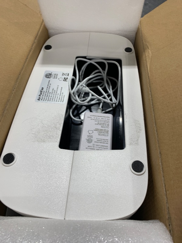 Photo 1 of Air Purifiers for Home Large Room, with Smart Mode, PM2.5 Air Quality Display, 22dB Sleep Mode, Aromatherapy, Cover Up to 1295 Ft² with 2X-Purification & 360°Air Outlet, HAP603, White