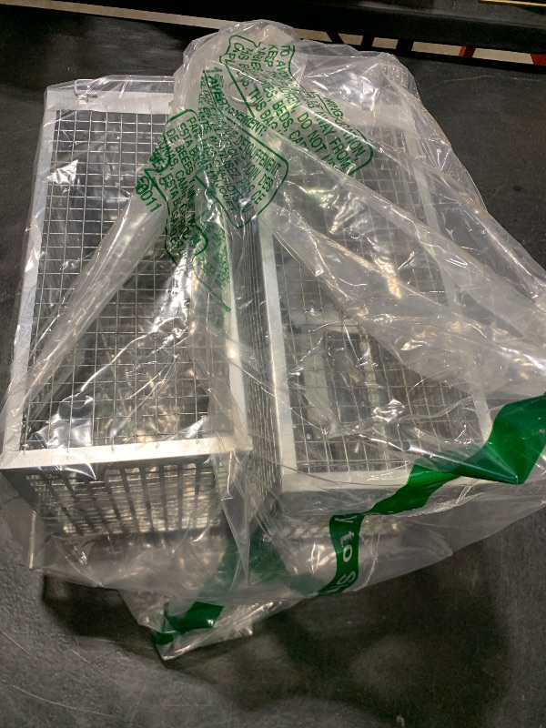 Photo 1 of 2 Packs Humane Rat Trap Outdoor, Wanqueen Humane Mouse Traps Indoor, Small Rodent Chipmunk Trap and Other Live Animal Cage Catch and Release