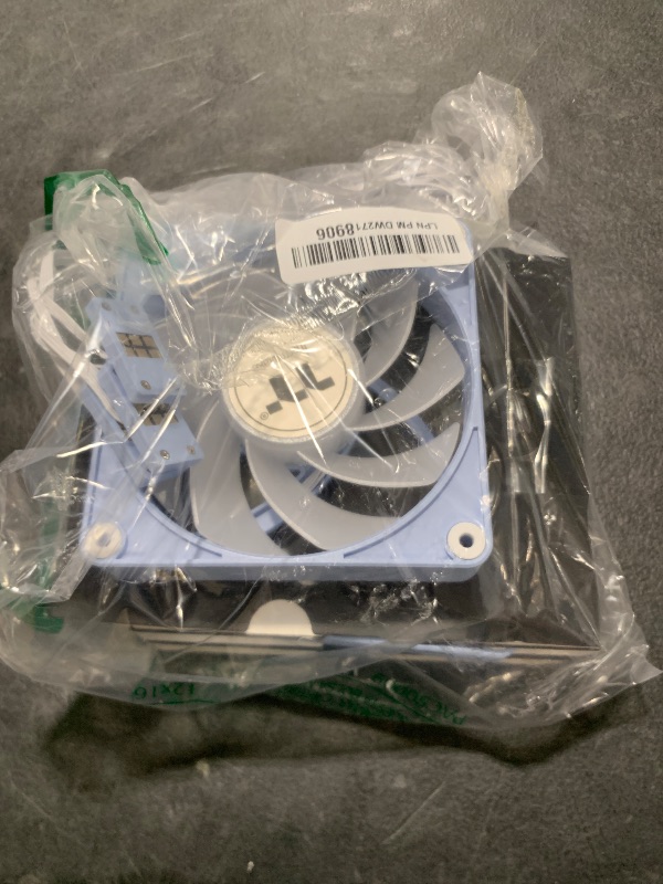 Photo 1 of Thermaltake CT120 EX ARGB Reverse PC Cooling Fan HydrangeaBlue 3-Fan Pack, Magnetic Connection, 5V Motherboard Sync, 16.8 Million Colors 9 Addressable LEDs,120 mm Case/Radiator Fan,CL-F198-PL12BU-A