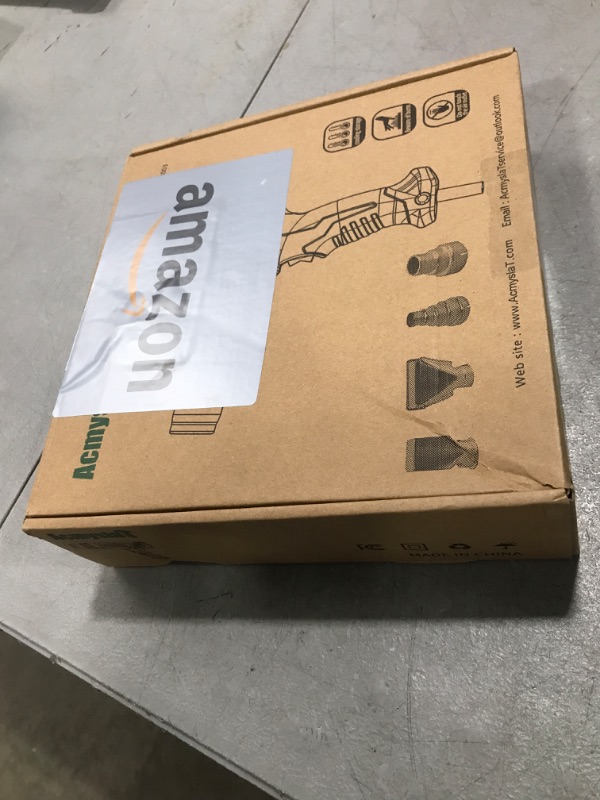 Photo 1 of Heat , Heavy Duty Hot Air Gun Kit Dual Temperature Settings 572?~932? (300?-500?), Overload Protection with 4 Nozzles for Crafts, Shrink Wrapping/Tubing, Paint Removing, Epoxy Resin