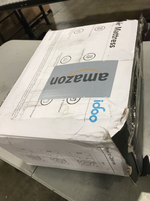 Photo 1 of iDOO Queen Air Mattress with Built in Pump, 18 Raised Comfort Blow up Mattress, Upgraded Four Chamber Airbed, Inflatable Mattress for Guests and Home, colchon inflable, Air Bed, 650 lbs Max