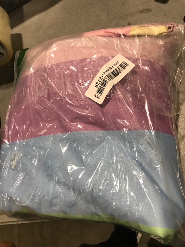 Photo 1 of Pastel Rainbow Arch Backdrop Stand Covers for Girls Parties Arched Fabric Cover Kids Baby Shower Birthday Party Favors Decorations Background(4x7.2ft)