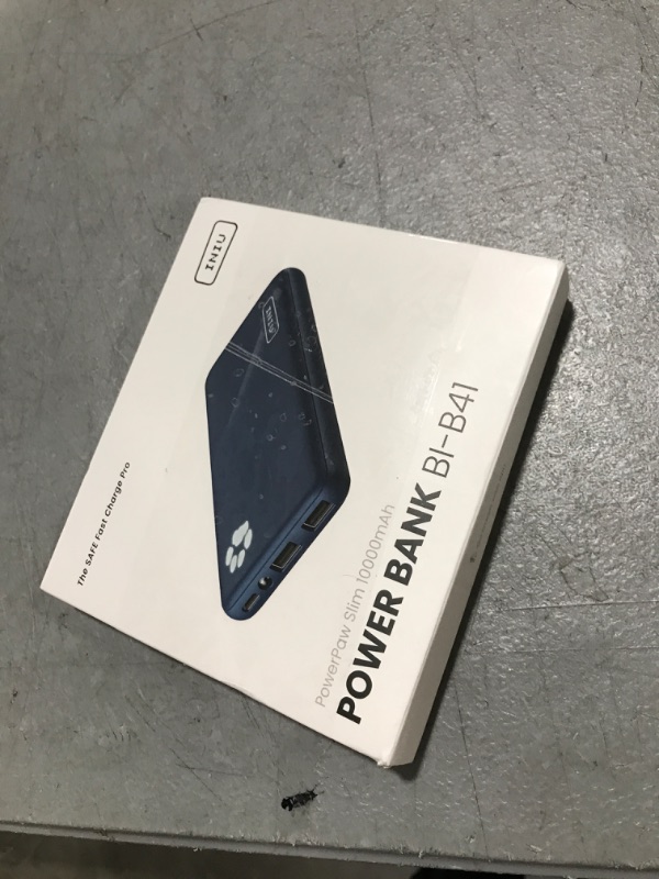 Photo 1 of INIU Portable Charger, USB C Slimmest & Lightest Triple 3A High-Speed 10000mAh Power Bank, Flashlight Battery Pack Compatible with iPhone 16 15 14 13 12 X Plus Samsung S22 S21 Google iPad, etc