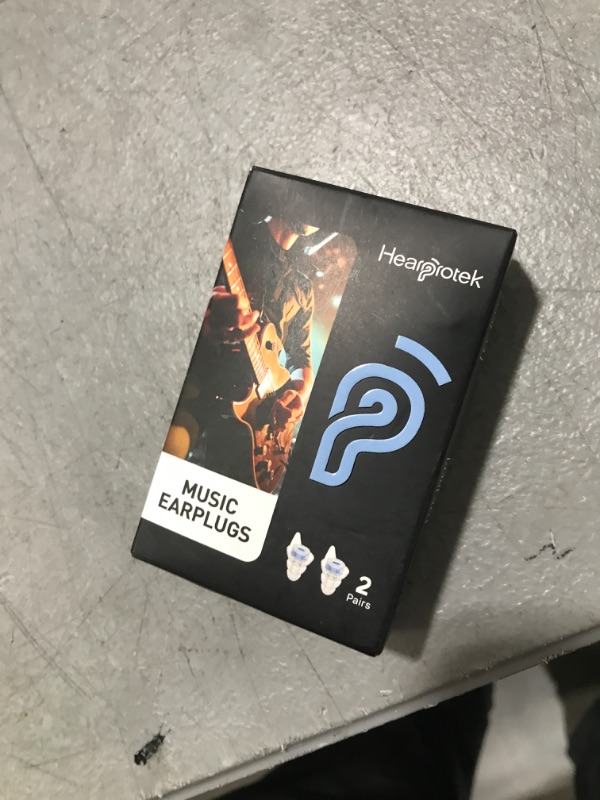 Photo 1 of Hearprotek Concert Ear Plugs, 2Pairs Reusable high Fidelity Musician Ear Plugs for Concerts Loud Music-Noise Reduction Ear Protection earplugs for Rave,Festival,Music,Tinnitus Relief