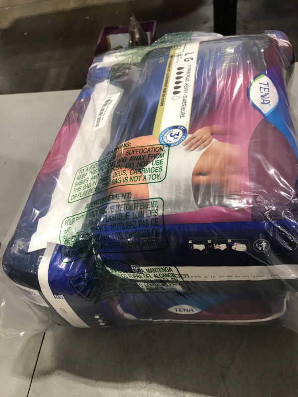 Photo 1 of Tena Incontinence Underwear for Women - Super Plus Absorbency