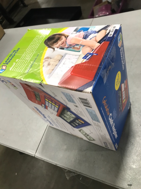 Photo 1 of Learning Resources Pretend & Play Calculator Cash Register - 73 Pieces, Ages 3+ Develops Early Math Skills, Play Cash Register for Kids, Toy Cash Register, Play Money for Kids