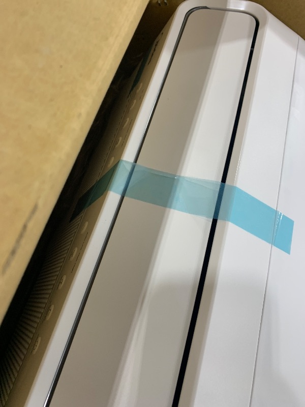 Photo 1 of Midea 8,000 BTU U Shaped Smart Inverter Window Air Conditioner, Cools up to 350 Sq. Ft., Ultra Quiet with Open Window Flexibility, Works with Alexa/Google Assistant, 35% Energy Savings, Remote Control