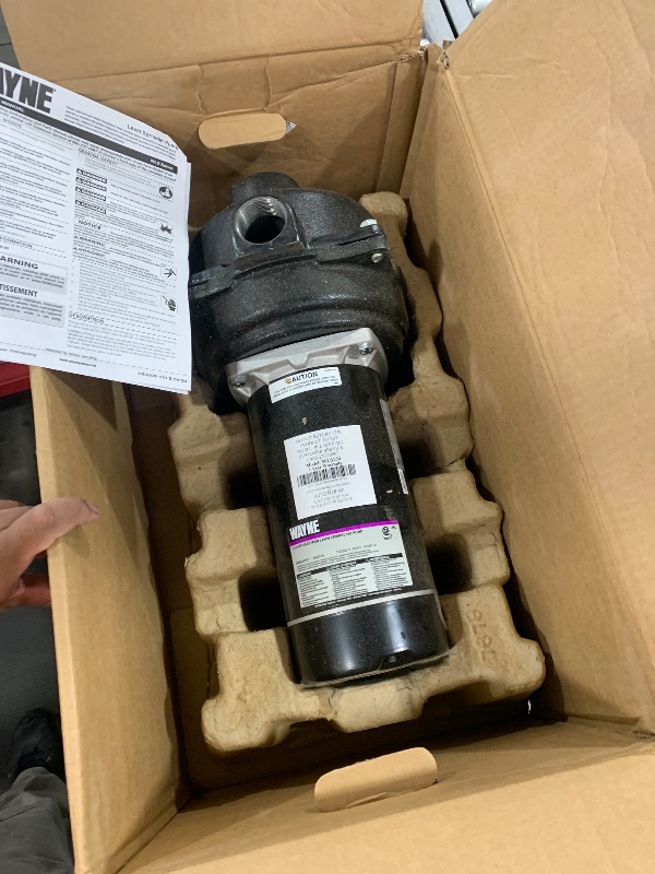 Photo 1 of Wayne WLS150 1.5 HP High Volume Cast Iron Lawn Sprinkling Pump, 1-1/2-Horsepower
