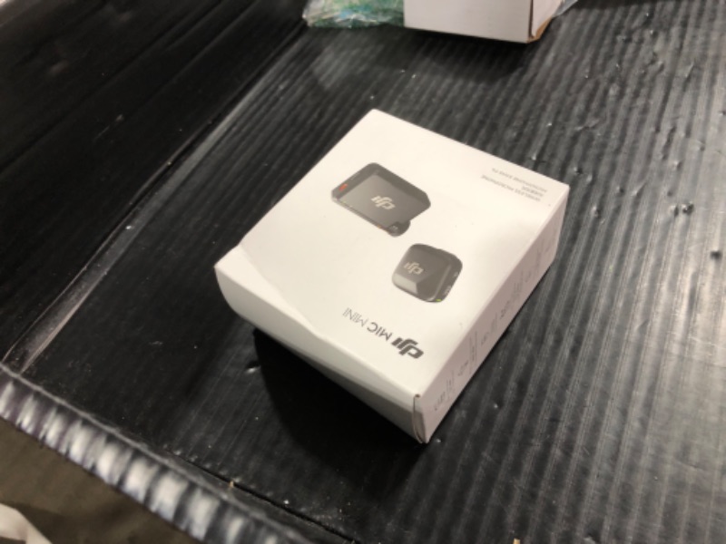 Photo 1 of DJI Mic Mini (1 TX + 1 RX), Wireless Lavalier Microphone for iPhone/Camera/Android, Ultralight, Detail-Rich Audio, Noise Cancelling, Automatic Limiting, Vlog, Streaming, 400m Transmission