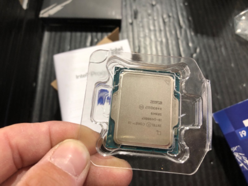 Photo 1 of Intel® Core™ i9-14900KF Desktop Processor 24 cores (8 P-cores + 16 E-cores) up to 6.0 GHz