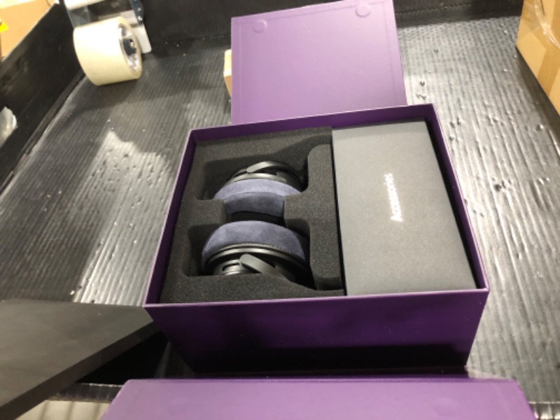 Photo 1 of Linsoul HarmonicDyne x Z Reviews Eris: Wired Over Ear Headphones, 50mm Dynamic Driver Gaming Headphones, Semi-Closed for Bass Enthusiasts, Gaming, Audiophile, Balanced Cable, Glass-Back