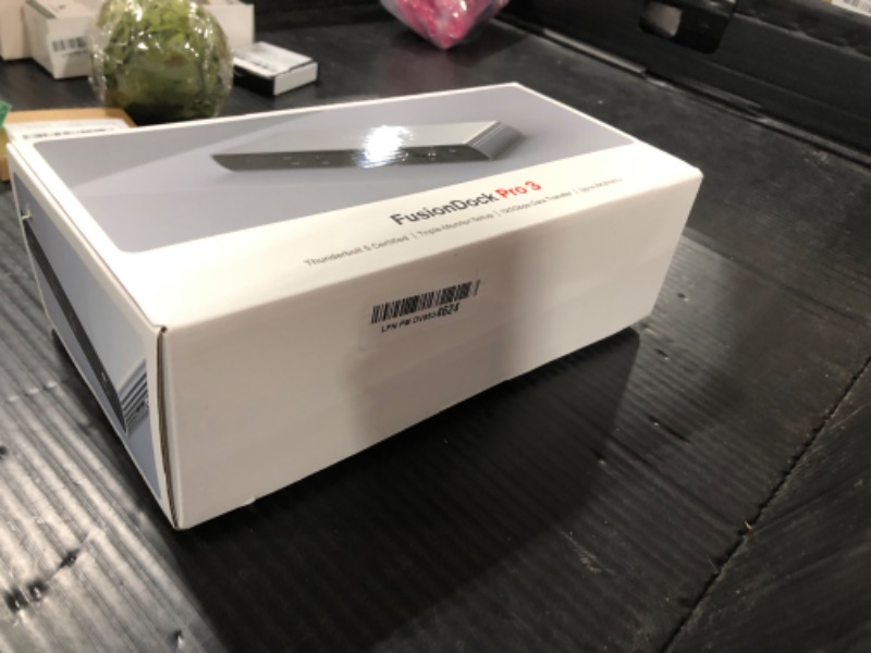 Photo 1 of iVANKY Intel Certified Thunderbolt 5 Dock, FusionDock Pro 3 Docking Station Dual 6K@60Hz for MacBook M1/M2/M3/M4 Pro/Max, Triple Display for Windows TB5/4, 180W Power, 120Gbps, 2.5GbE 11-in-1 Hub