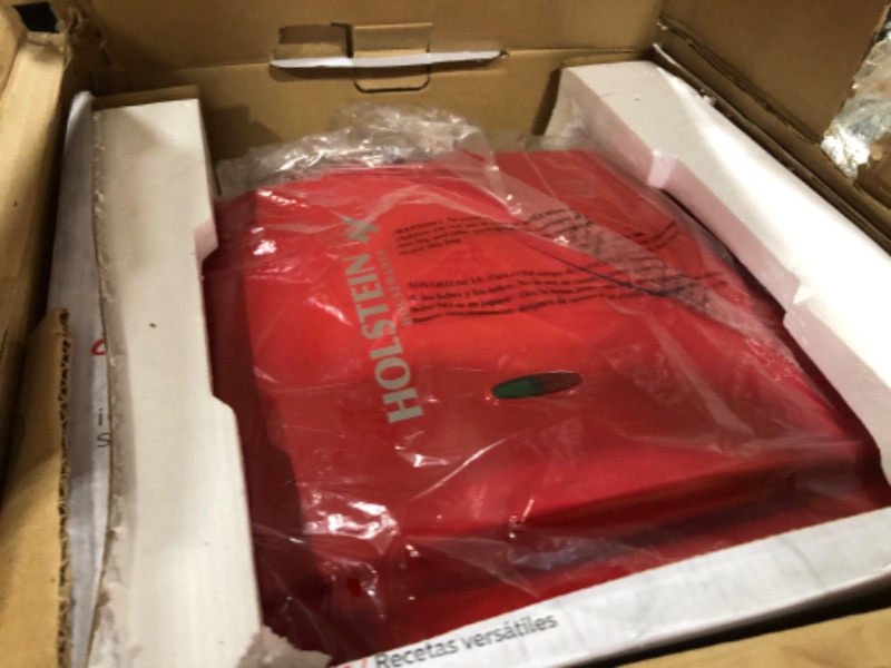 Photo 1 of Holstein Housewares Cupcake Maker, Non-Stick Coating, Red - Makes 12 Full Size Cupcakes, Muffins, Cinnamon Buns, and much more for Birthdays, Holidays, Bake Sales or Special Occasions
