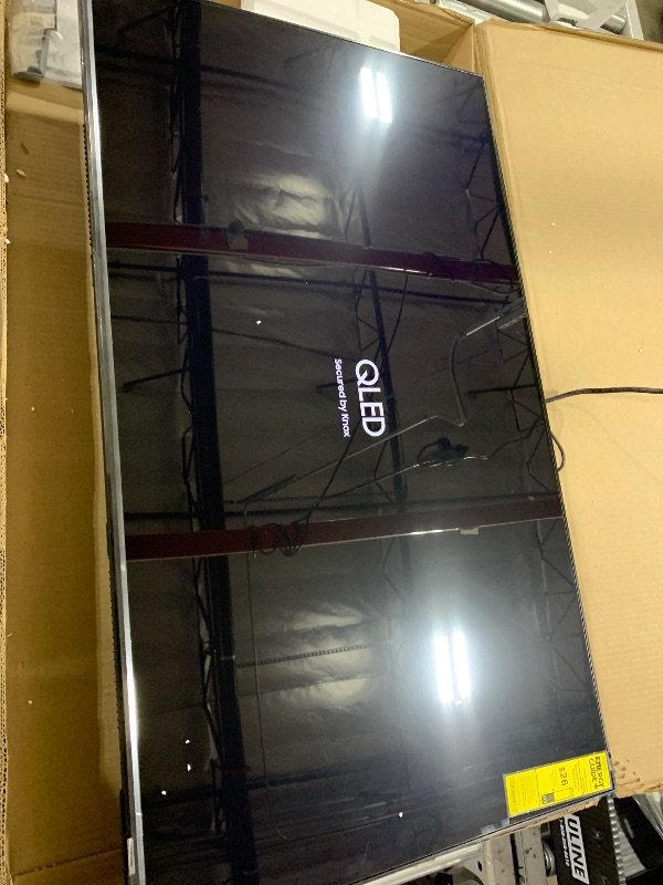 Photo 1 of SAMSUNG 43-Inch Class QLED 4K Q60D Series Quantum HDR Smart TV w/Object Tracking Sound Lite, Motion Xcelerator, Slim Design, Gaming Hub, Alexa Built-in (QN43Q60D, 2024 Model)
