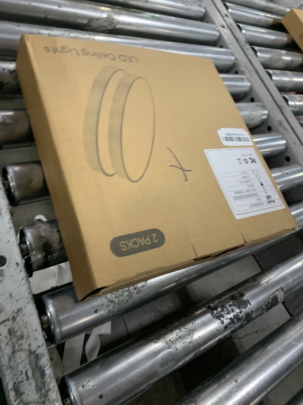 Photo 1 of 12 Inch 3200LM LED Flush Mount Ceiling Lights, 2-Pack 24W Ceiling Light Fixtures, 2700K/3000K/4000K/5000K/6500K 5 Color in One, Ultra Thin White Round Lamps for Kitchen, Bedroom, Hallway, Non-Dimmable