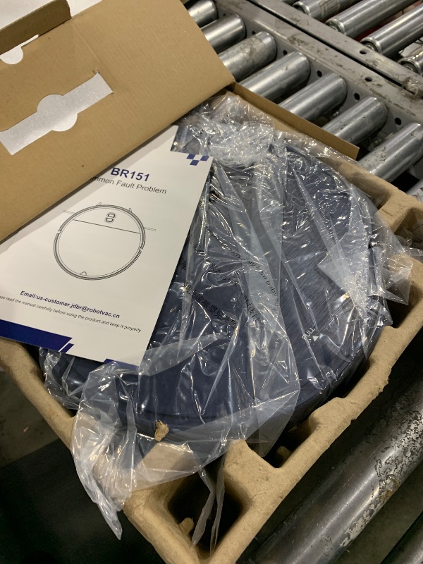 Photo 1 of Robot Vacuum and Mop Combo, WiFi/App/Voice, Robotic Vacuum Cleaner with Schedule, 2 in 1 Mopping Robot Vacuum with Water Tank and Dustbin, Self-Charging, Slim, Ideal for Hard Floor, Pet Hair, Carpet