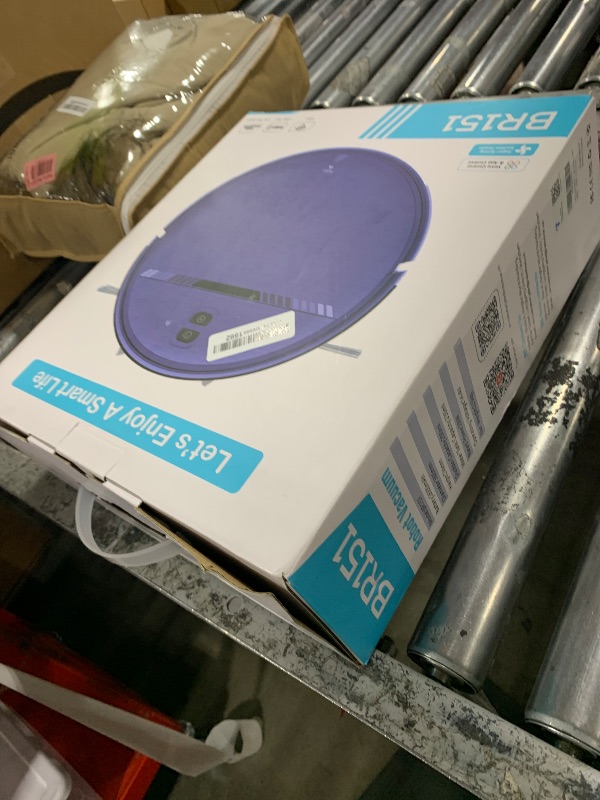 Photo 1 of Robot Vacuum and Mop Combo, WiFi/App/Voice, Robotic Vacuum Cleaner with Schedule, 2 in 1 Mopping Robot Vacuum with Water Tank and Dustbin, Self-Charging, Slim, Ideal for Hard Floor, Pet Hair, Carpet