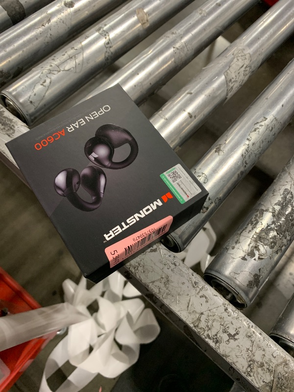 Photo 1 of Monster Open Ear AC600 Headphones, Bluetooth 5.4 Wireless Earbuds with HiFi Stereo, Clip-On Earbuds with ENC Clear Call, 21H Playtime, Touch Control, IPX6 Waterproof Wireless Headphones for Sport