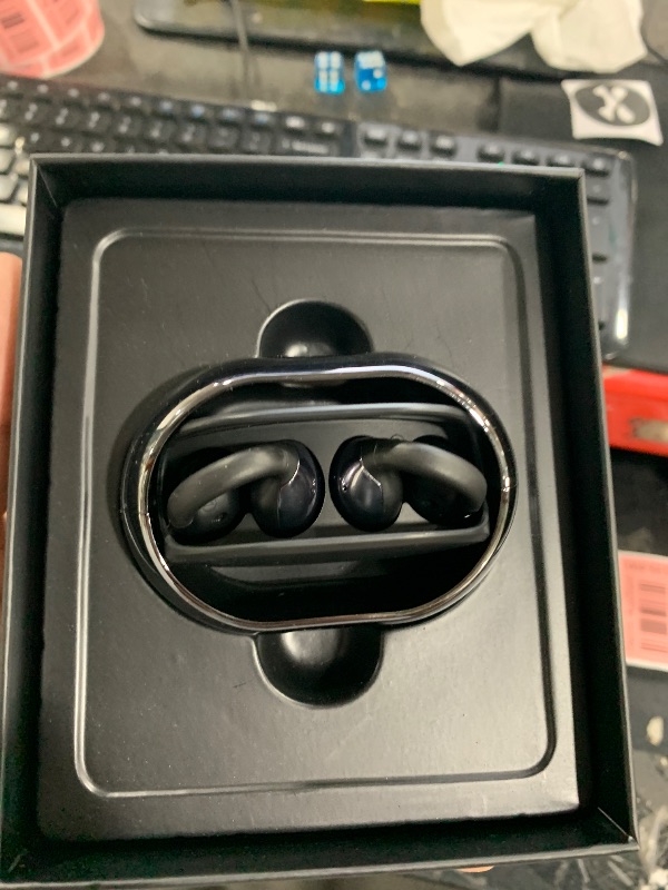 Photo 1 of Monster Open Ear AC600 Headphones, Bluetooth 5.4 Wireless Earbuds with HiFi Stereo, Clip-On Earbuds with ENC Clear Call, 21H Playtime, Touch Control, IPX6 Waterproof Wireless Headphones for Sport