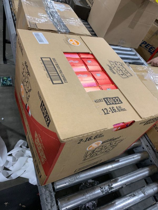 Photo 1 of Kellogg’s Froot Loops Breakfast Cereal, Kids Cereal, Family Breakfast, Family Size, Original (12 Boxes)