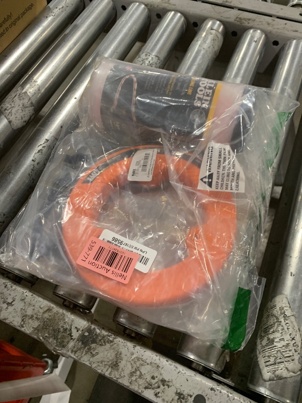 Photo 1 of Klein Tools 80058 Fish Tape Wire Pulling Kit with 50-Foot Steel Fish Tape, 500-Foot Pull Line and Wire Pulling Lubricant, 3-Piece