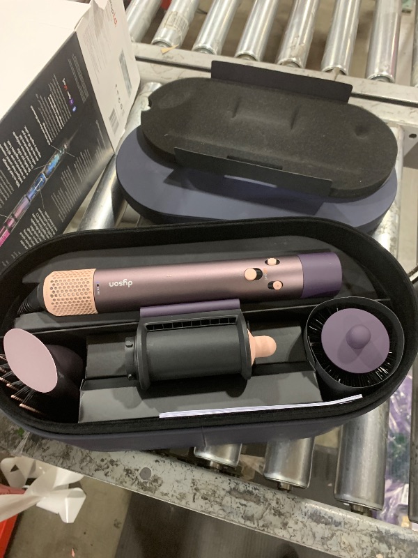 Photo 1 of Limited Edition Dyson Airwrap i.d.™ Multi-Styler and Dryer Straight+Wavy in Jasper Plum