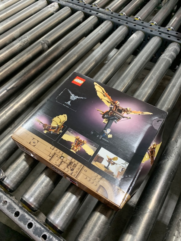 Photo 1 of LEGO Icons Leonardo da Vinci's Flying Machine DIY Kit - Ornithopter Building Set for Adults, Ages 18+ - Craft for Home or Office Decor with Display Stand - Gift Idea - 10363