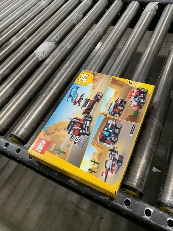 Photo 1 of LEGO Creator 3 in 1 Flatbed Truck with Helicopter Toy, Transforms from Flatbed Truck Toy