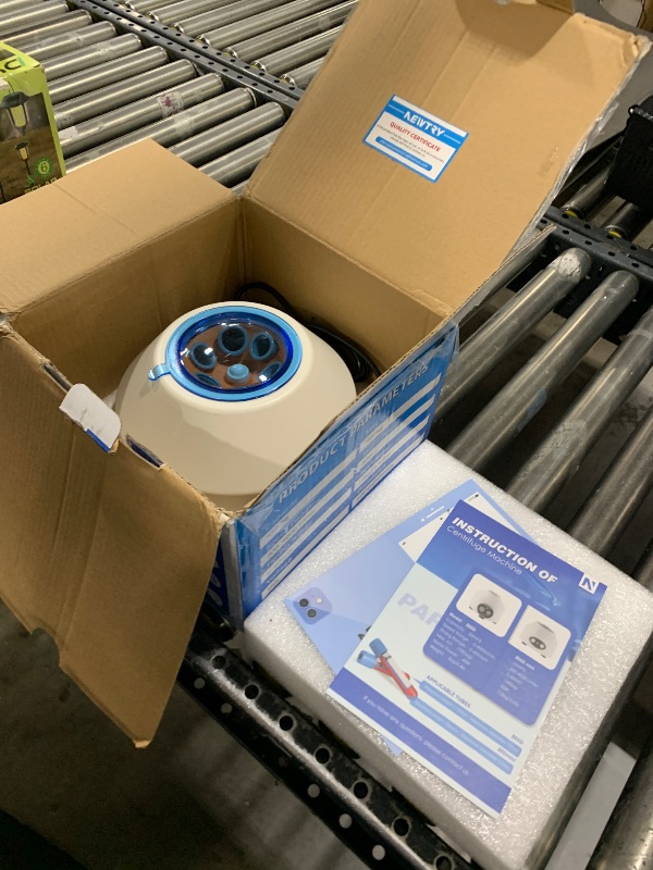Photo 1 of NEWTRY Mini Centrifuge Machine, 10mlX6 Lab Desktop Centrifuges, Electric Centrifuge, 300-4000r/min, 0-60hours (110V US Plug)