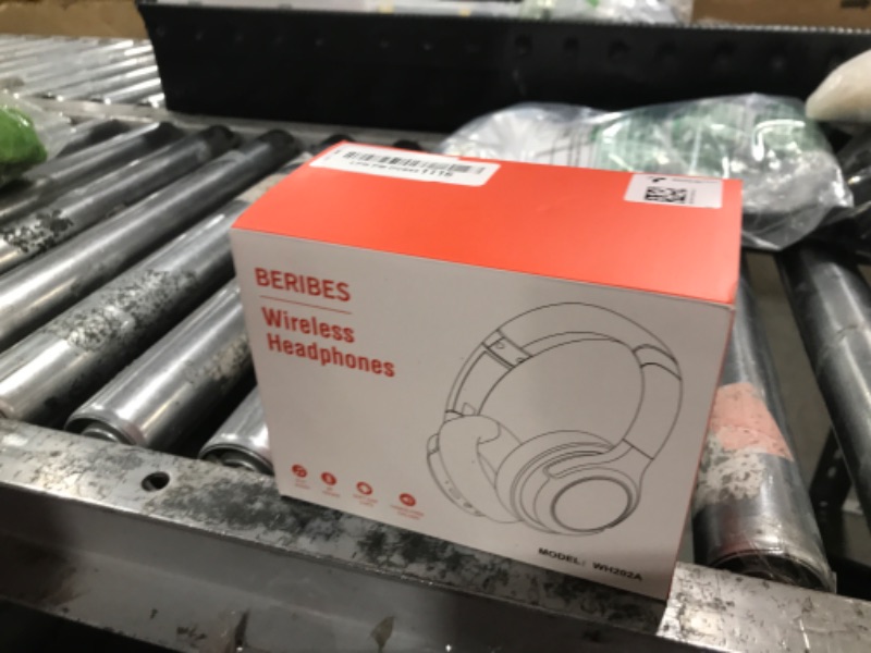 Photo 1 of BERIBES Bluetooth Headphones Over Ear, 65H Playtime and 6 EQ Music Modes Wireless Headphones with Microphone, HiFi Stereo Foldable Lightweight Headset, Deep Bass for Home Office Cellphone PC Ect.