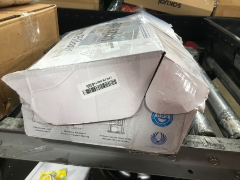 Photo 1 of Baauye Hotel Collection Canadian White Goose Down Pillow King Size- 1050+ Fill Power, Soft Down Pillows for Sleeping, Fluffy Pillow-KG9
