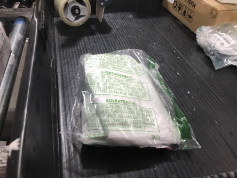 Photo 1 of 12 x 10 FT 1 Pack Extra Large Painter's Drop Cloth - Light and Durable Dust Cover - Clear Plastic Sheet - Paint Drop Cloth - Floor Protector