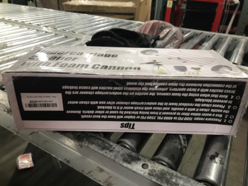 Photo 1 of M MINGLE Undercarriage Pressure Washer Attachment, 16 Inch Powerful Under Car Washer with Foam Cannon and Car Wash Mitt, 4000 PSI