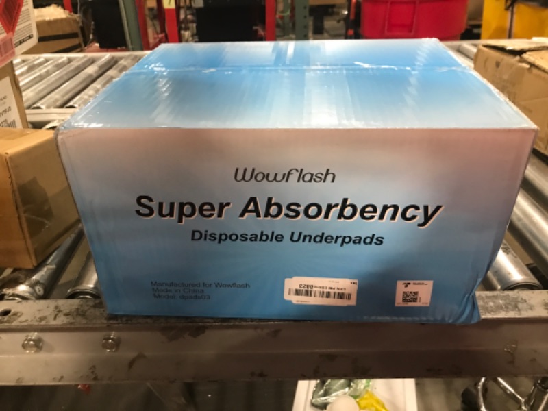 Photo 1 of 50 Count 30” x 36” Super Absorbency Disposable Underpads, Leakproof Quick Drying, Baby Puppy & Adults Bed Pads Disposable Adults, Dog Pee Pads Extra Large, XXL Incontinence Pads