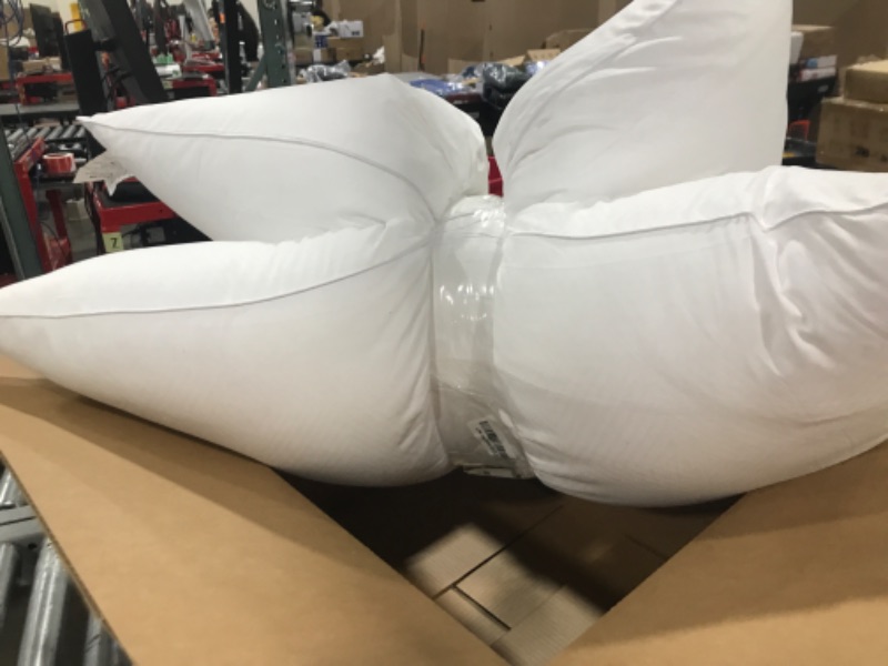 Photo 1 of Mr.Ye Bed Pillows for Sleeping King Size 2 Pack Premium Luxury Hotel Quality Soft Pillows Down Alternative Filling for Back, Stomach or Side Sleepers, White