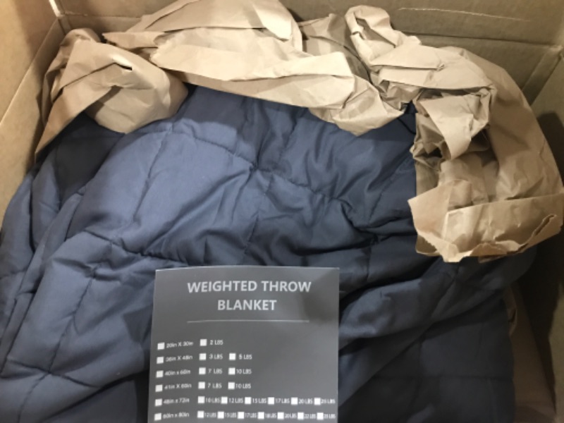 Photo 1 of Weighted Blanket 20lbs 80inx87in