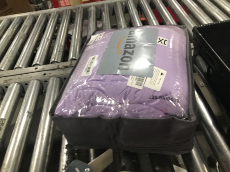 Photo 1 of Litanika Lavender Comforter Twin/Twin XL Size, 2 Pieces Boho Lightweight Solid Bedding Comforter Set, All Season Fluffy Bed Set (66x90In Comforter & 1 Pillowcase)