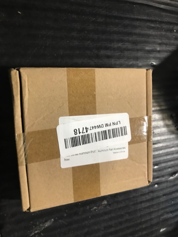Photo 1 of BLCCLOY Aluminum 20mm Extrusion Corner Brackets Set (20pcs) with M5 T Slot Nuts and Bolts (40pcs) for T Slot Rail 2020 Series Aluminum Extrusion