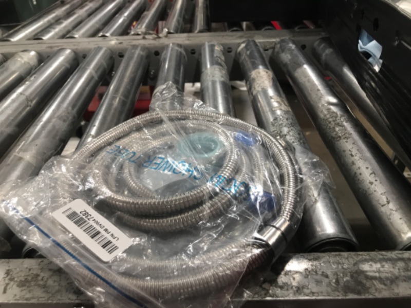 Photo 1 of TEELLA 59" Shower Hose, Extra Long 304 Stainless Steel Handheld Shower Head Hose Extension/Replacement, Flexible & Durable, G1/2 Universal Insert & Nut
