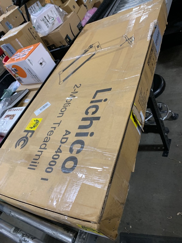 Photo 1 of Lichico Walking Pad Treadmill with Incline Under Desk for Home and Office, 8.7MPH Compact Portable Folding Treadmill with Handle Bar, 3.0HP Quiet Brushless Motored, Remote and Smart App Control