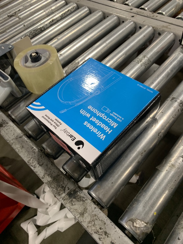 Photo 1 of Wireless Headset, Bluetooth Headset with Microphone Noise Canceling & USB Dongle, Wireless Headphones with Mic Mute & Charging Dock for PC Computer Cell Phone Remote Work Office Zoom Meetings Call