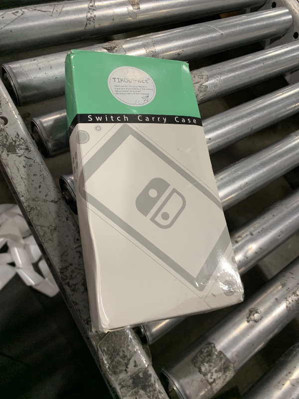 Photo 1 of TIKOdirect Carrying Case Accessories for Switch,Portable Travel Case with Soft Protective Cover, Screen Protectors and Thumb Grip caps, Green