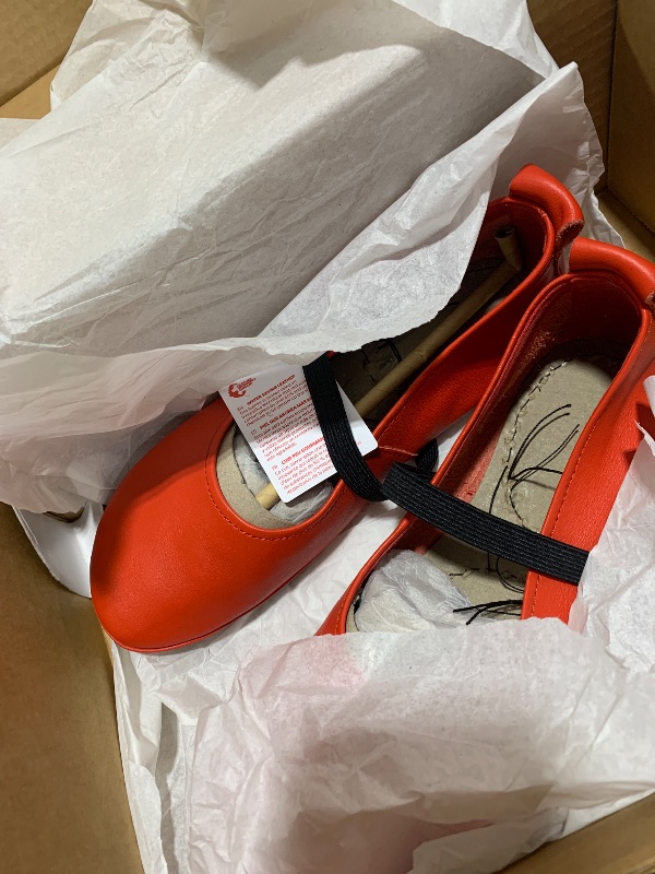 Photo 1 of Camper Women's Mary Jane Ballet Flat, Bright Red 004, 7.5